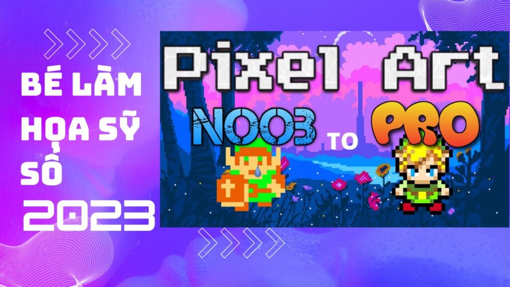 pixel art 101 | Khóa học lập trình cho trẻ em | lập trình game | lập trình web | lập trình scratch | lập trình python
