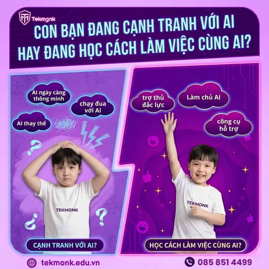 CON BẠN ĐANG CẠNH TRANH VỚI AI HAY ĐANG HỌC CÁCH LÀM VIỆC CÙNG AI? 2 BAI 4